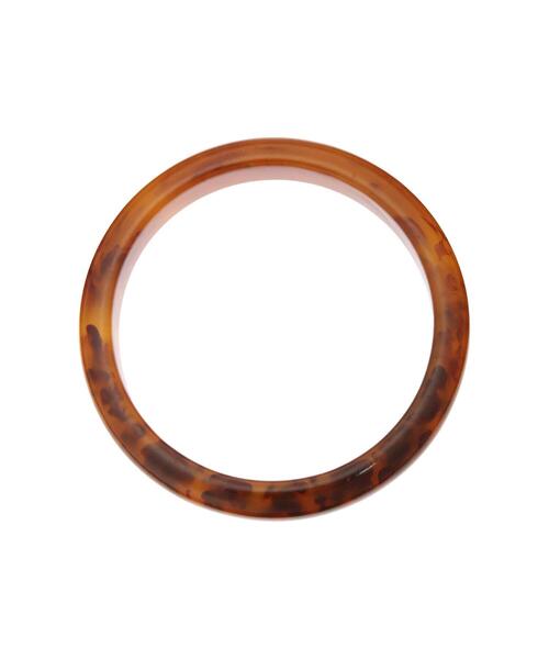 koe(コエ)の「アクリルバングル*(ブレスレット・レディース・クリア/ブラウン・FREE)」の5枚目の写真