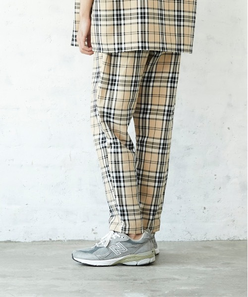JEANS MATE(ジーンズメイト)の「ビッグシルエットチェックCPOシャツ/チェックシェフパンツ セットアップ対応品番(セットアップ・メンズ・ベージュ/ブラウン/ブラウン系その他/ベージュ系その他・MEDIUM/LARGE/X-LARGE)」の18枚目の写真