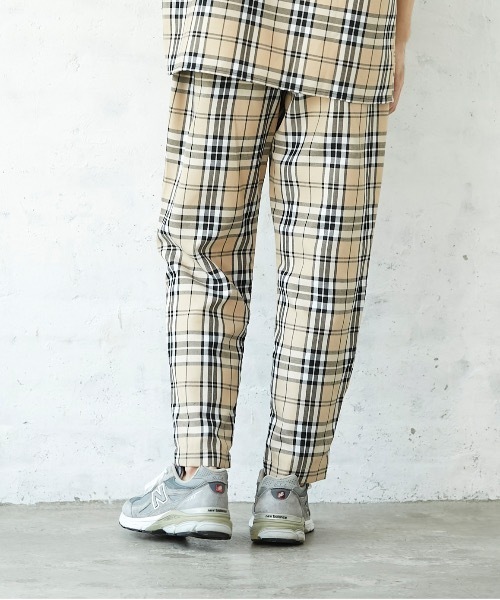 JEANS MATE(ジーンズメイト)の「ビッグシルエットチェックCPOシャツ/チェックシェフパンツ セットアップ対応品番(セットアップ・メンズ・ベージュ/ブラウン/ブラウン系その他/ベージュ系その他・MEDIUM/LARGE/X-LARGE)」の19枚目の写真
