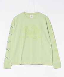 果汁グミ×FTL 製品染め L/S Tシャツ / 長袖 / コラボ / バック / 袖 / プリント / ユニセックス