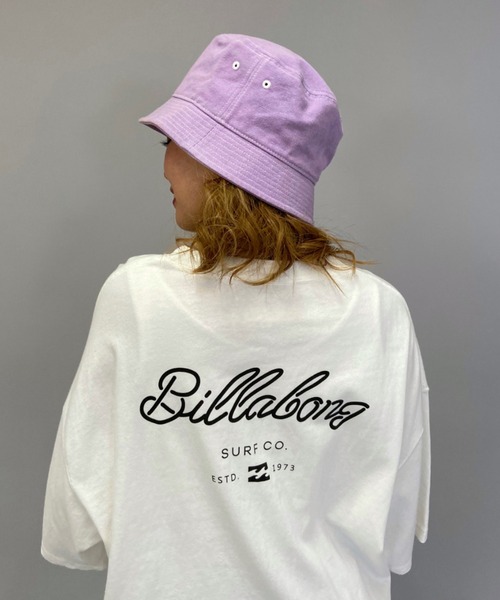 BILLABONG（ビラボン）の「BILLABONG/ビラボン   ビッグシルエット  バックプリントロゴTシャツ  BB013-212（Tシャツ/カットソー・レディース・ベージュ/ホワイト/パープル/ブラック・L/M）」の16枚目の写真