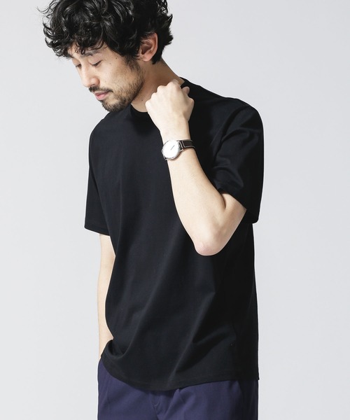 NANO universe(ナノユニバース)の「ジャケT ショートスリーブ(Tシャツ/カットソー・メンズ・ブルーグリーン/トップグレー/ホワイト/ブラック・X-LARGE/MEDIUM/SMALL/LARGE)」の10枚目の写真