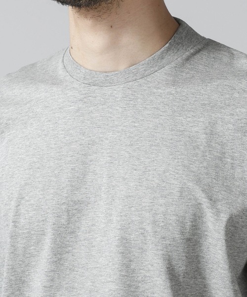 NANO universe(ナノユニバース)の「ジャケT ショートスリーブ(Tシャツ/カットソー・メンズ・ブルーグリーン/トップグレー/ホワイト/ブラック・X-LARGE/MEDIUM/SMALL/LARGE)」の8枚目の写真