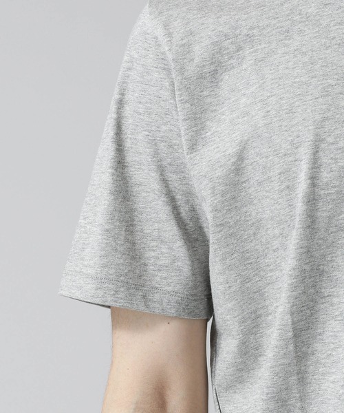 NANO universe(ナノユニバース)の「ジャケT ショートスリーブ(Tシャツ/カットソー・メンズ・ブルーグリーン/トップグレー/ホワイト/ブラック・X-LARGE/MEDIUM/SMALL/LARGE)」の9枚目の写真