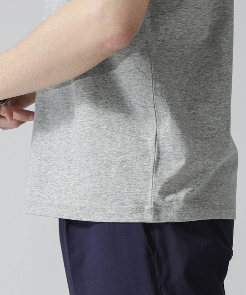 NANO universe(ナノユニバース)の「ジャケT ショートスリーブ(Tシャツ/カットソー・メンズ・ブルーグリーン/トップグレー/ホワイト/ブラック・X-LARGE/MEDIUM/SMALL/LARGE)」の5枚目の写真