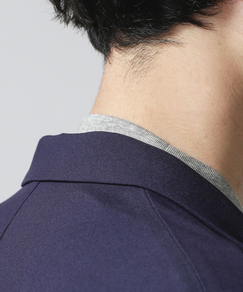 NANO universe(ナノユニバース)の「ジャケT ショートスリーブ(Tシャツ/カットソー・メンズ・ブルーグリーン/トップグレー/ホワイト/ブラック・X-LARGE/MEDIUM/SMALL/LARGE)」の11枚目の写真