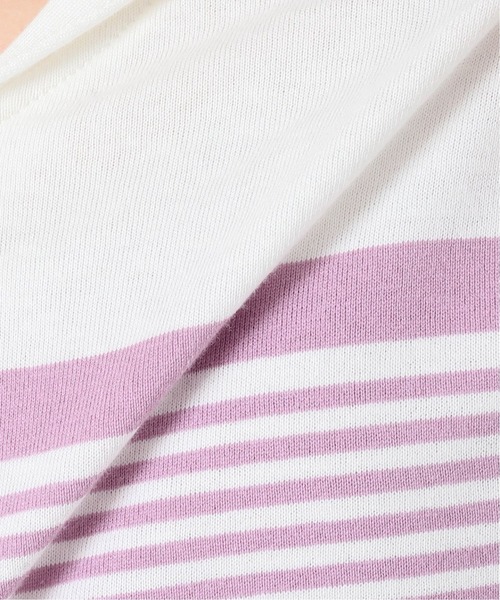 SLOBE citron.（スローブシトロン）の「SLOBE citron.セーラーロンT【手洗い可能】◆（Tシャツ/カットソー・レディース・グリーン/ブルー/パープル・FREE）」の12枚目の写真