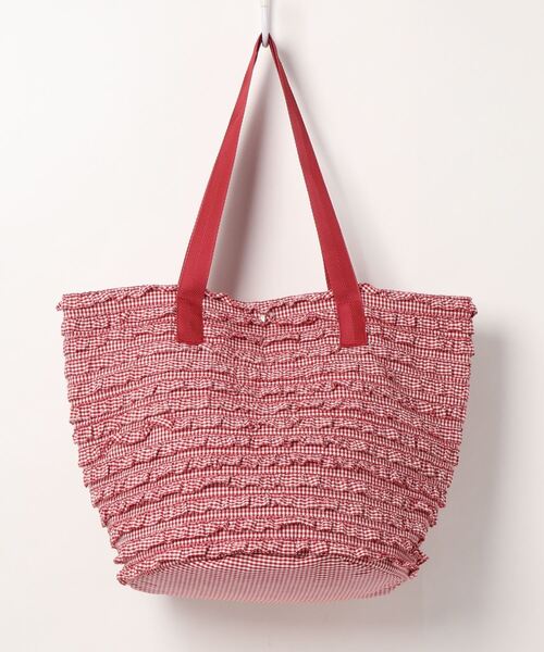 House ピンクハウス のファッション バッグ Pink Pink トートバッグ フリルいっぱいバッグ トートバッグ 激安大特価 トートバッグ
