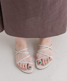 URBAN RESEARCH Sonny Label | アシンメトリーラインサンダル(サンダル)