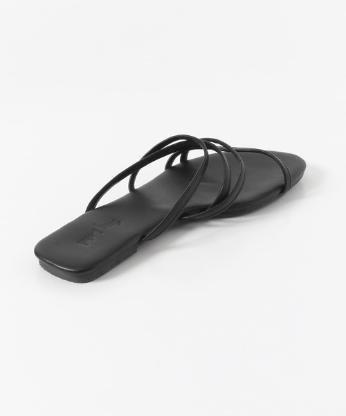 URBAN RESEARCH Sonny Label（アーバンリサーチサニーレーベル）の「アシンメトリーラインサンダル（サンダル・レディース・ブラウン/ブラック/アイボリー・MEDIUM/LARGE/SMALL）」の8枚目の写真