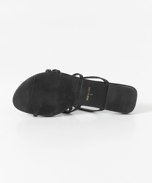 URBAN RESEARCH Sonny Label（アーバンリサーチサニーレーベル）の「アシンメトリーラインサンダル（サンダル・レディース・ブラウン/ブラック/アイボリー・MEDIUM/LARGE/SMALL）」の9枚目の写真