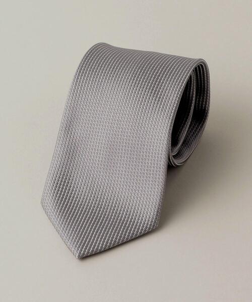 WORK TRIP OUTFITS GREEN LABEL RELAXING（ワークトリップアウトフィッツグリーンレーベル リラクシング）の「＜ 機能 / 洗濯機洗い可 ＞ WTO PE ウォッシャブル② ソリッド ネクタイ（ネクタイ・メンズ・ベージュ/ネイビー/グレー/ワインレッド・FREE）」の2枚目の写真