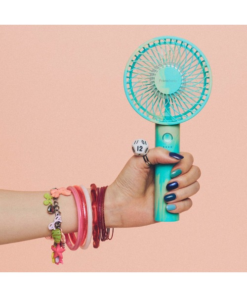 Francfranc(フランフラン)の「【2021年モデル】フレ ハンディファン(扇風機)(生活家電・レディース・ホワイト/グレー/ピンク/ミント/グリーン系その他/ブルー系その他/パープル系その他/ピンク系その他・FREE)」の4枚目の写真