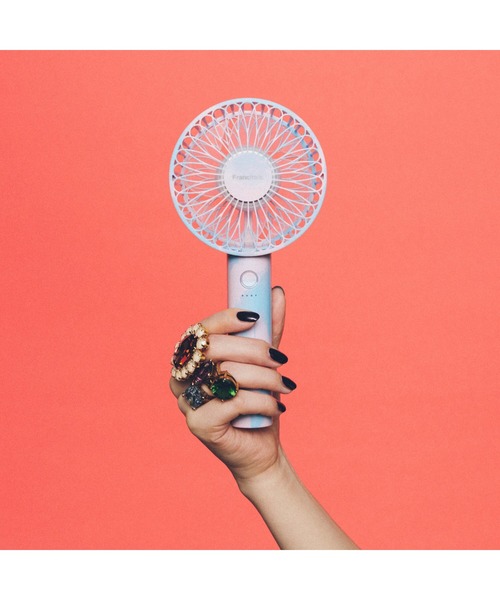 Francfranc(フランフラン)の「【2021年モデル】フレ ハンディファン(扇風機)(生活家電・レディース・ホワイト/グレー/ピンク/ミント/グリーン系その他/ブルー系その他/パープル系その他/ピンク系その他・FREE)」の5枚目の写真
