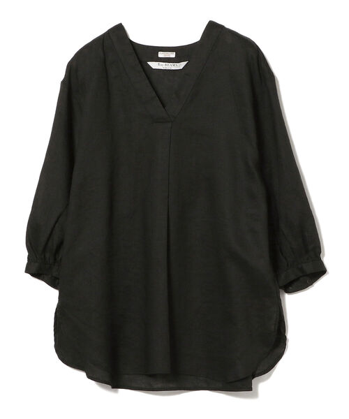 Ray BEAMS（レイビームス）の「Ray BEAMS / リネン コクーン Vネック シャツ（シャツ/ブラウス・レディース・ホワイト/ブラック/ラベンダー・ONE SIZE）」の15枚目の写真