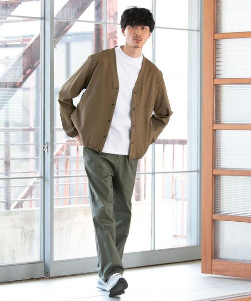 coen(コーエン)の「モックネックハーフスリーブTシャツ(Tシャツ/カットソー・メンズ・ホワイト/ブラック・LARGE/X-LARGE/SMALL/MEDIUM)」の5枚目の写真
