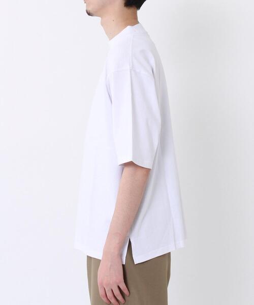 coen(コーエン)の「モックネックハーフスリーブTシャツ(Tシャツ/カットソー・メンズ・ホワイト/ブラック・LARGE/X-LARGE/SMALL/MEDIUM)」の16枚目の写真