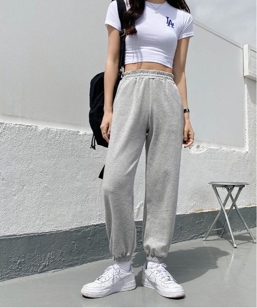 SONA（ソナ）の「SONYUNARA バンディング神ジョガーパンツ（スウェットパンツ・レディース・ブラック/グレー・150/160）」の22枚目の写真