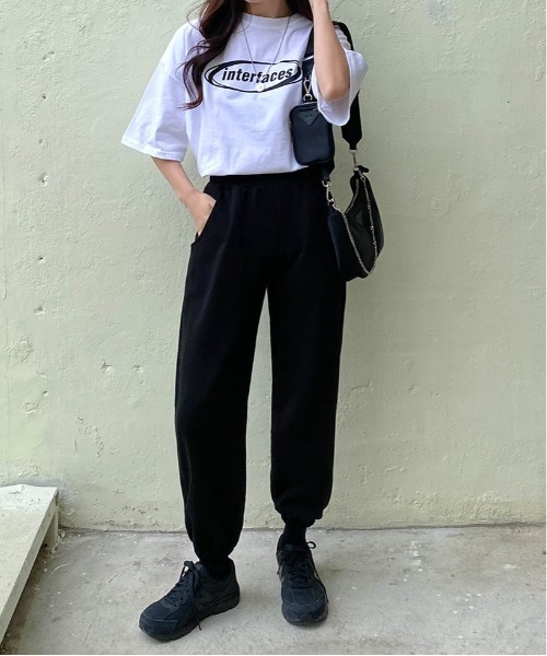 SONA（ソナ）の「SONYUNARA バンディング神ジョガーパンツ（スウェットパンツ・レディース・ブラック/グレー・150/160）」の17枚目の写真