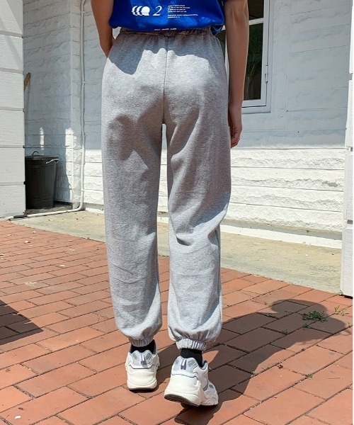 SONA（ソナ）の「SONYUNARA バンディング神ジョガーパンツ（スウェットパンツ・レディース・ブラック/グレー・150/160）」の12枚目の写真