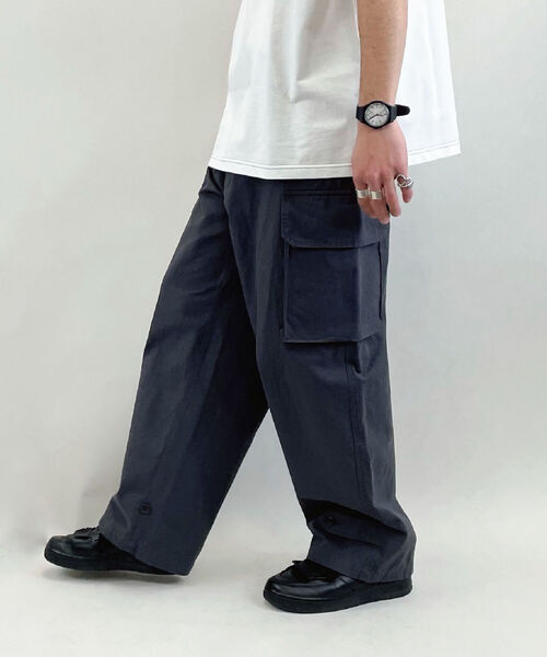 FREDY MAC（フレディーマック）の「ワイドカーゴパンツ UNISEX（その他パンツ・メンズ・キナリ/チャコールグレー/カーキ・S/M/L）」の20枚目の写真