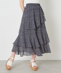 OLIVE des OLIVE | ゆれカワティアードスカート(スカート)