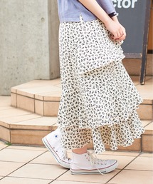 OLIVE des OLIVE | ゆれカワティアードスカート(スカート)