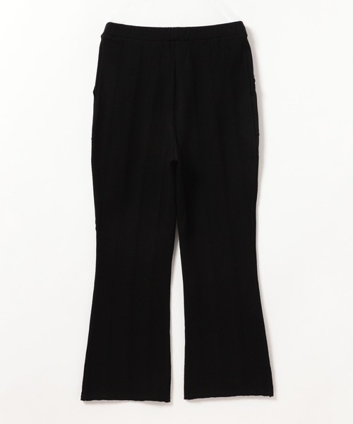 Ray BEAMS（レイビームス）の「Ray BEAMS / ヘリンボーン フレア パンツ（その他パンツ・レディース・ライトグリーン/オフホワイト/ブラック・1/0）」の12枚目の写真