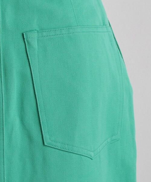 LOEFF（ロエフ）の「＜LOEFF（ロエフ）＞ C/L カラーデニム タイトスカート（デニムスカート・レディース・ホワイト/ケリー・0/1）」の9枚目の写真