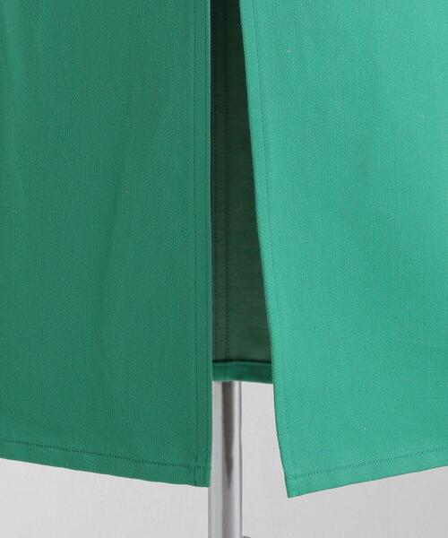 LOEFF（ロエフ）の「＜LOEFF（ロエフ）＞ C/L カラーデニム タイトスカート（デニムスカート・レディース・ホワイト/ケリー・0/1）」の11枚目の写真