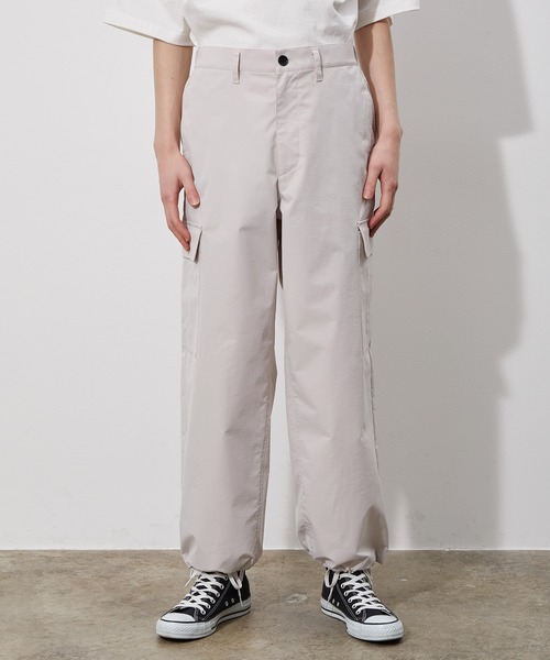 JUNRED（ジュンレッド）の「ミリタリーライトカーゴパンツ（カーゴパンツ・メンズ・オフホワイト/ブラック・S/M/L）」の21枚目の写真