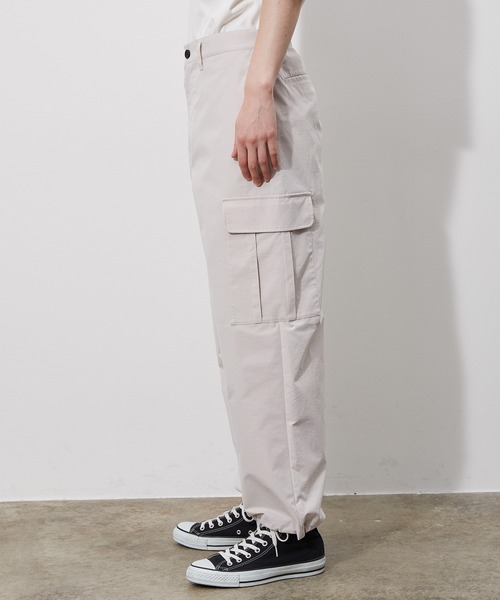 JUNRED（ジュンレッド）の「ミリタリーライトカーゴパンツ（カーゴパンツ・メンズ・オフホワイト/ブラック・S/M/L）」の22枚目の写真