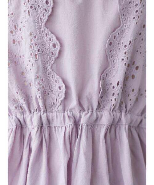 Sugar spoon（シュガースプーン）の「・SUGAR SPOON スカラップレースチュニック＊（Tシャツ/カットソー・レディース・ラベンダー/ブラック/ピンク/オフホワイト・FREE）」の16枚目の写真