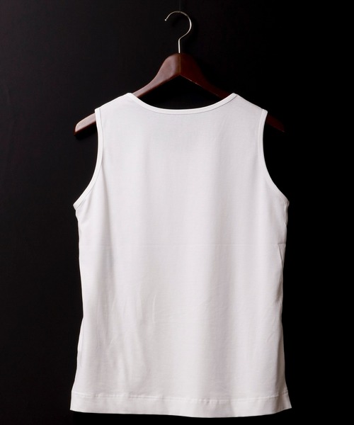 FUNALIVE（ファンアライブ）の「je crois soi 接触冷感UVカット加工 ノースリーブカットソー（Tシャツ/カットソー・レディース・オフホワイト/ブラック/ブルー/レッド/オレンジ/グレー・FREE）」の7枚目の写真