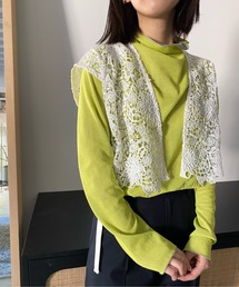 Ameri | ACCESSORY LACE VEST(ベスト)
