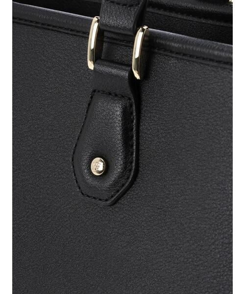 Maison de FLEUR（メゾンドフルール）の「ワイドトートバッグ（トートバッグ・レディース・ブラック/ベージュ・FREE）」の10枚目の写真