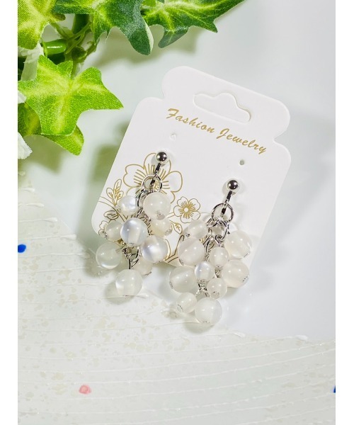 Tone トーン のファッション イヤリング Haru アクセサリー キャッツアイ風イヤリング Ma イヤリング Tone トーン のファッション イヤリング Haru アクセサリー キャッツアイ風イヤリング Ma イヤリング