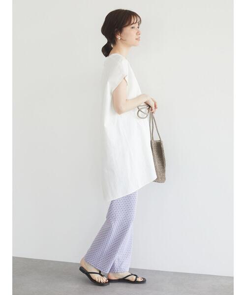 ELENCARE DUE（エレンカーレデュエ）の「・ELENCARE DUE ジャカードイージーパンツ＊（その他パンツ・レディース・ブラック/イエロー/アイボリー/ラベンダー・FREE）」の17枚目の写真