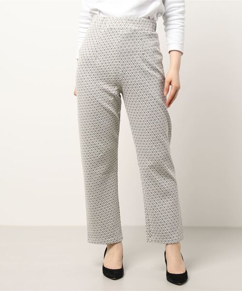 ELENCARE DUE（エレンカーレデュエ）の「・ELENCARE DUE ジャカードイージーパンツ＊（その他パンツ・レディース・ブラック/イエロー/アイボリー/ラベンダー・FREE）」の20枚目の写真