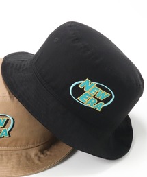 NEW ERA（ニューエラ）の「ニューエラ バケットハット ロゴ（ハット・メンズ）」