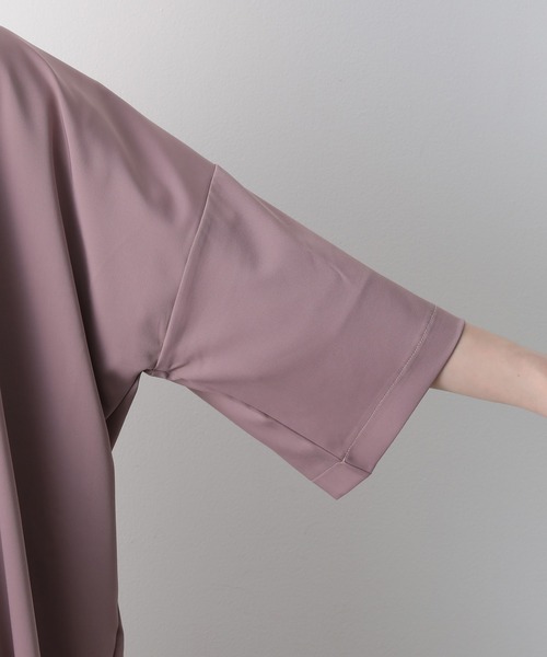 JUNRED（ジュンレッド）の「ドレープオーバーカットプルオーバー（Tシャツ/カットソー・メンズ・グレー/パープル・M/L）」の6枚目の写真