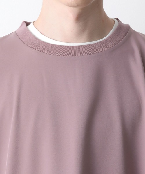 JUNRED（ジュンレッド）の「ドレープオーバーカットプルオーバー（Tシャツ/カットソー・メンズ・グレー/パープル・M/L）」の4枚目の写真