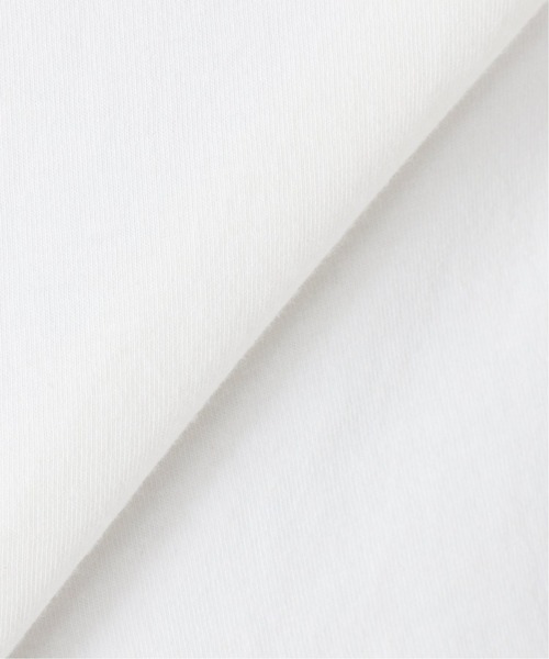 JOURNAL STANDARD relume（ジャーナルスタンダード　レリューム）の「レイヤードスリットTシャツ[無地T/オーバーサイズ][ユニセックス対応]（Tシャツ/カットソー・メンズ・ホワイト/ベージュ/グレー/オフホワイト/ダークネイビー/ネイビー系・S/M/L）」の11枚目の写真