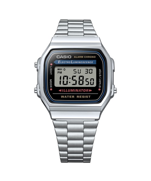 CASIO/スクエア ワールド・マルチタイム/海外モデル/（デジタル