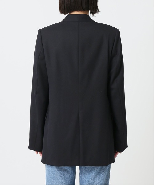 JOURNAL STANDARD L'ESSAGEノーカラーキンボタンジャケット journal standard L'essage（ジャーナルスタンダードレサージュ）の