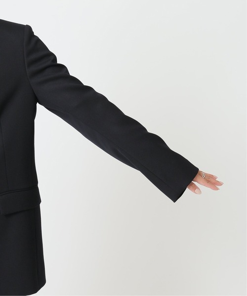 JOURNAL STANDARD L'ESSAGEノーカラーキンボタンジャケット journal standard L'essage（ジャーナルスタンダードレサージュ）の