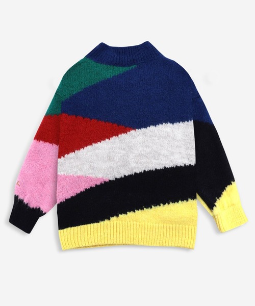 BOBO CHOSES（ボボショーズ）の「Multi color block knitted jumper（ニット/セーター・キッズ・マルチ・4-5YEAR/6-7YEAR/2-3YEAR/8YEAR）」の16枚目の写真
