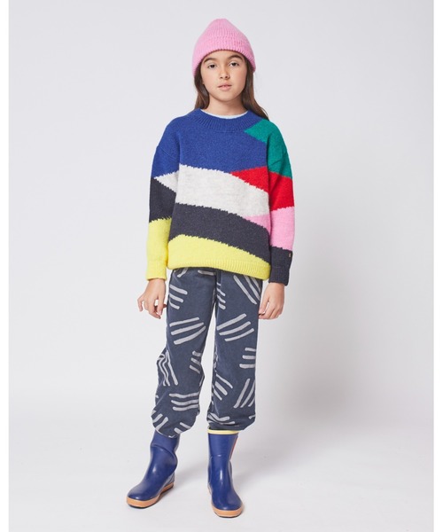 BOBO CHOSES（ボボショーズ）の「Multi color block knitted jumper（ニット/セーター・キッズ・マルチ・4-5YEAR/6-7YEAR/2-3YEAR/8YEAR）」の5枚目の写真