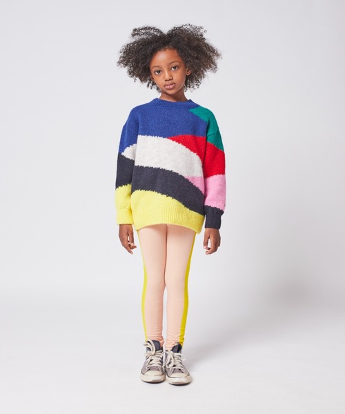 BOBO CHOSES（ボボショーズ）の「Multi color block knitted jumper（ニット/セーター・キッズ・マルチ・4-5YEAR/6-7YEAR/2-3YEAR/8YEAR）」の2枚目の写真