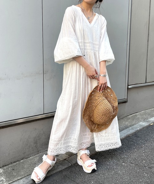 セール ブランド古着 長袖ワンピース ワンピース Who S Who Chico フーズフーチコ のファッション通販 Zozoused